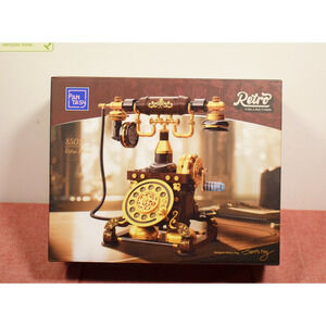 Pantasy Retro Phone Buildable Brick Block Set 85018